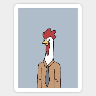 Office Rooster Sticker